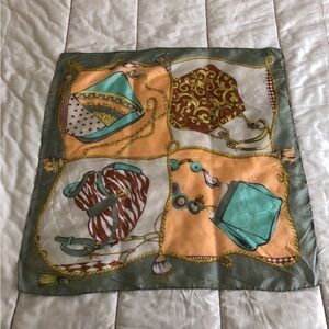 Silk Scarf Made in Italy 26” Square